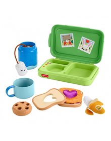 Fisher Price Friendship Forest Φαγητοδοχείο Με Παγούρι - Σετ Παιχνιδιού - JLC01 Mattel Παιχνίδια Δραστηριοτήτων