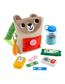 Fisher-Price Friendship Forest Σακίδιο Πλάτης Αρκουδάκι - JLB86 Mattel Τσάντες Νηπίου