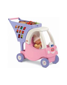 Little Tikes Cozy Coupe Princess Καλάθι Αγορών Ροζ - 170317-PE13 Little Tikes Μαγαζάκια