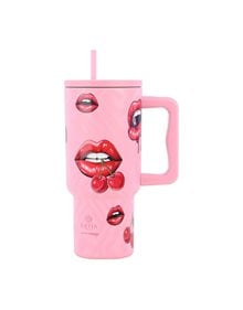 Θερμός Straw Tumbler XL | Blush Pop - 01-32067 Estia Home Art Tumbler