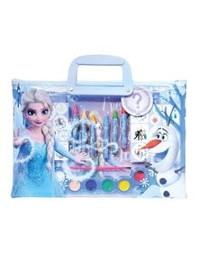 Σετ Ζωγραφικής Frozen Icy Adventure Σε Διάφανη Τσάντα | As - 1023-68006 As Company Μπλόκ