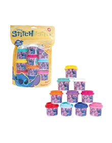 Σετ Πλαστελίνης 10 Βαζάκια 1oz Σε Σακουλάκι Stitch 280gr - 1045-03635 As Company Πλαστελίνες