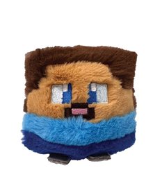 Χνουδωτό Μπαλάκι Ty Minecraft Steve Beanie Bouncers - 1607-83056 As Company Λούτρινα