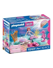 Playmobil Fantasy & Magic Γοργόνα Με Άρπα & Δώρο - 72107 Playmobil Playmobil
