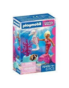 Playmobil Fantasy & Magic Γοργόνα Και Ιππόκαμπος - 72109 Playmobil Playmobil