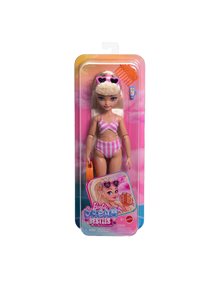 Barbie Dream Besties Impulse Με Ριγέ Ροζ Μαγιό - JGH83 Mattel Barbie
