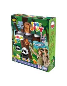 Σετ Tubi Jelly Ζώα Για Δημιουργία 3D Φιγούρων Gel Με 3 Χρώματα - TU3320 Tuban Διαδραστικά