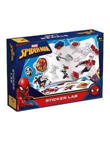 Εργαστήριο Με Αυτοκόλλητα Marvel Spider-Man Lab - 07.113309 Lisciani Giochi Χειροτεχνίες