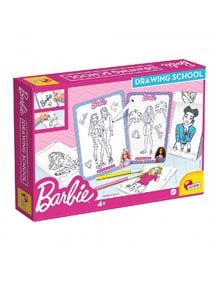 Σετ Ζωγραφικής Mini  Barbie Drawing School - 03.113088 Lisciani Giochi Μπλόκ