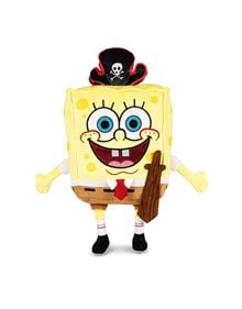 Λούτρινο Spongebob Με Καπέλο & Σπαθί Πειρατή 35cm - 5465 BlablaToys D.I Λούτρινα
