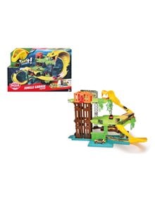 Dickie Σετ Παιχνιδιού Jungle Garage Με Φως Ήχο & Ανελκυστήρα - 203338004 Dickie Toys Αυτοκινητοδρομοι & Πίστες