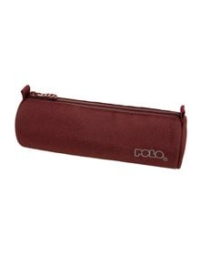 Polo Κασετίνα Pins Burgundy - 9370143400 Polo Σχολικές Κασετίνες