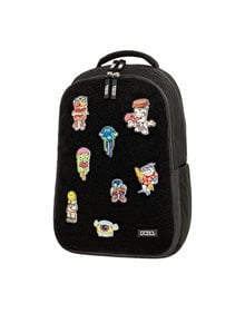 Polo Σακίδιο Πλάτης Patches Black - 9010792000 Polo Τσάντες Γυμνασίου | Λυκείου
