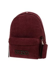 Polo Σακιδιο Πλάτης Roy Μπορντώ - 9010304400 Polo Τσάντες Γυμνασίου | Λυκείου