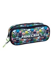 Κασετίνα Οβάλ Minecraft Chibi - 316-04144 GIM Σχολικές Κασετίνες