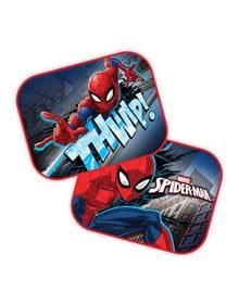 Προστατευτικό Σκίαστρο Αυτοκινήτου Spiderman 44x35cm 2Τμχ - 9323 BlablaToys D.I Καθίσματα Αυτοκινήτου