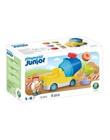 Playmobil Junior Μπετονιέρα Με Εργάτη - 72083 Playmobil Playmobil