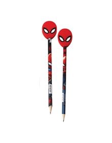 Μολύβι Με Rubber Φιγούρα Spiderman Σε 2 Διαφορετικά Σχέδια - 337-11613 GIM Μολύβια