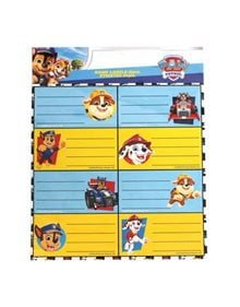 Σχολικές Αυτοκόλλητες Ετικέτες 2τμχ Paw Patrol - 774-01046 GIM Αυτοκόλλητα | Ετικέτες