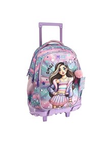 Σακίδιο Trolley Δημοτικού Must Team Fashion Girl - 000587227 Must Τσάντες Τρόλεϊ