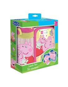 Σετ Φαγητοδοχείο 800ml & Παγούρι 500ml PP Peppa Pig - 000482859 Diakakis Φαγητοδοχεία