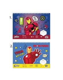 Μπλοκ Ζωγραφικής 23x33cm 40 Φύλλα Iron Man Σε 2 Σχέδια - 000506363 Diakakis Μπλόκ