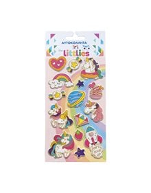 Αυτοκόλλητα Puffy The Littlies Μονόκερος - 000646995 The Littlies Αυτοκόλλητα & Στενσιλ