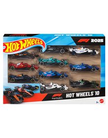 Αυτοκινητάκια Formula 1 2025 1:64 Σετ Tων 10 | Hot Wheels – JMM24 Mattel Mattel
