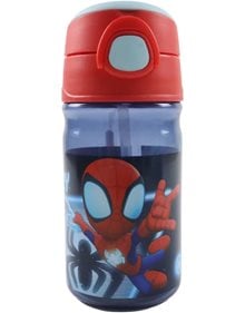 Παγούρι Πλαστικό με Καλαμάκι Spidey – 350ml | GIM – 557-03204 GIM Παγούρια