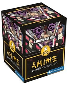 Puzzle Chainsaw Man  500 Τεμάχια - Clementoni Anime Collection – 35606 As Company Puzzle Ενηλίκων