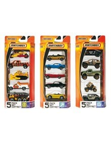 Σετ Αυτοκινητάκια Matchbox – 5 Τεμάχια Σε Διάφορα Σχέδια - C1817 Mattel Μινιατούρες | Συλλεκτικά