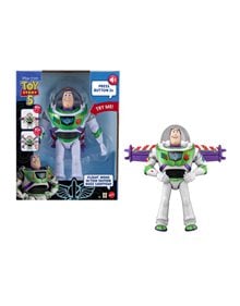 Φιγούρα Toy Story 5 Flight Mode Hi-Tech Edition Buzz Lightyear Με Κίνηση & Ήχους - JKL97 Mattel Φιγούρες Δράσης