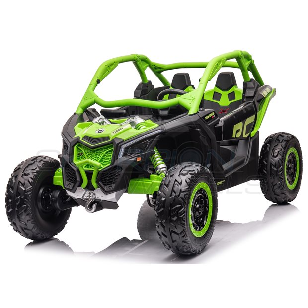 Ηλεκτροκίνητο Αυτοκίνητο Can-Am Maverick X RC Original License 24V - Πράσινο | Skorpion Wheels - 5248040G