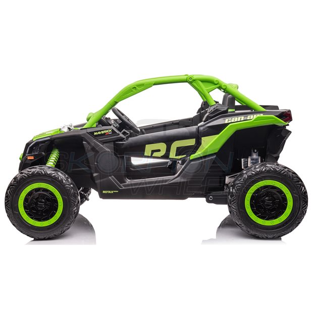 Ηλεκτροκίνητο Αυτοκίνητο Can-Am Maverick X RC Original License 24V - Πράσινο | Skorpion Wheels - 5248040G