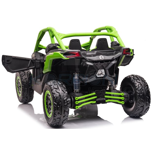 Ηλεκτροκίνητο Αυτοκίνητο Can-Am Maverick X RC Original License 24V - Πράσινο | Skorpion Wheels - 5248040G
