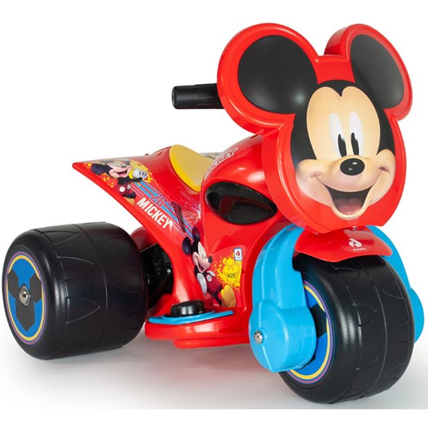 Ηλεκτροκινητη Μηχανη Mickey Mouse Samourai 6V Injusa - 12510
