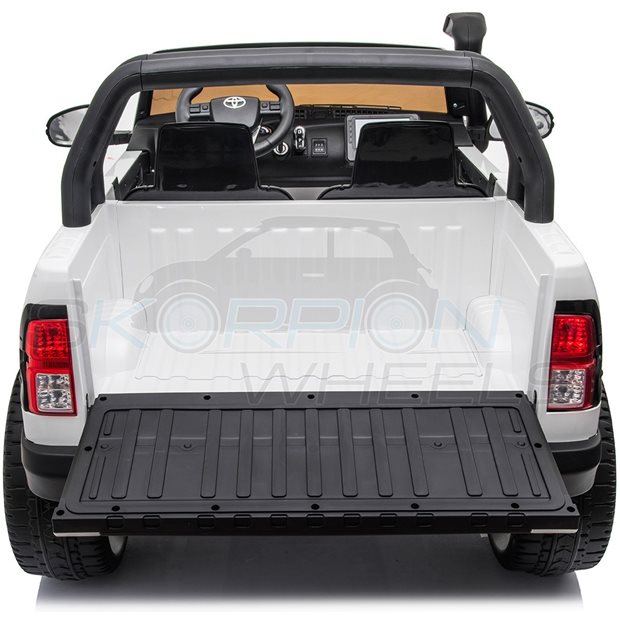 Ηλεκτροκίνητο Αυτοκίνητο Toyota Hilux Original License 12V - Λευκό | Skorpion Wheels - 5247074