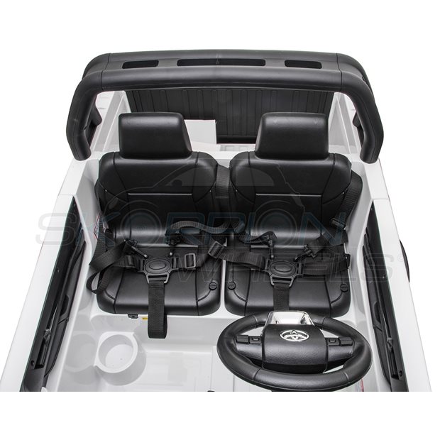 Ηλεκτροκίνητο Αυτοκίνητο Toyota Hilux Original License 12V - Λευκό | Skorpion Wheels - 5247074