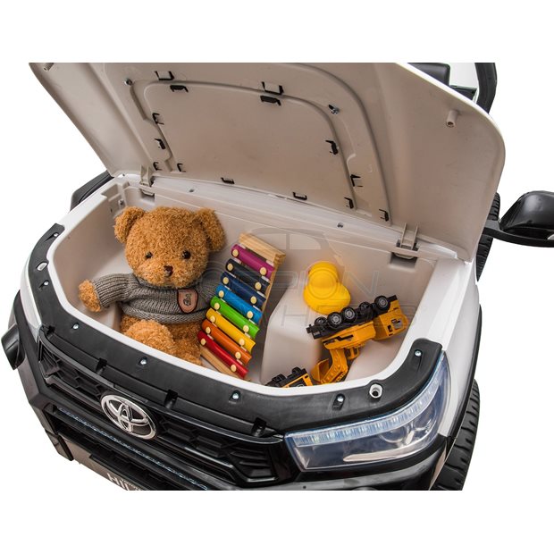 Ηλεκτροκίνητο Αυτοκίνητο Toyota Hilux Original License 12V - Λευκό | Skorpion Wheels - 5247074