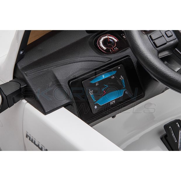 Ηλεκτροκίνητο Αυτοκίνητο Toyota Hilux Original License 12V - Λευκό | Skorpion Wheels - 5247074