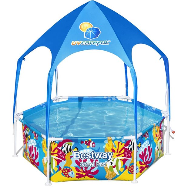 Πισινα Steel Pro Splash In Shade Bestway - 5618T