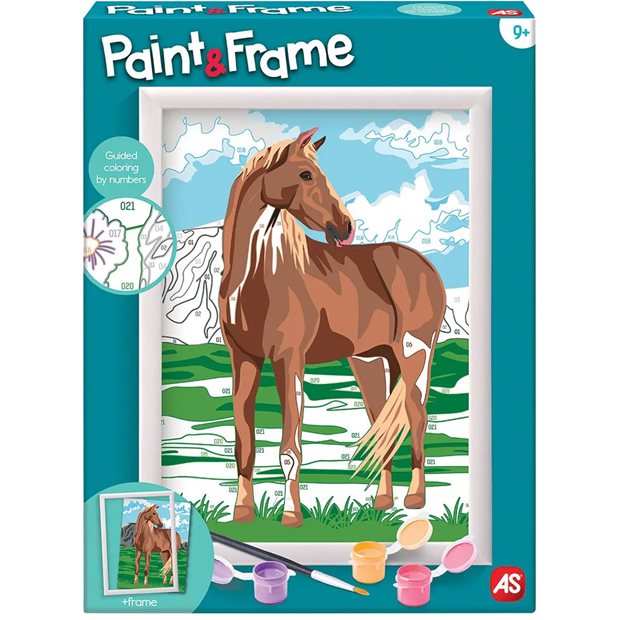 Paint & Frame Ζωγραφιζω Με Αριθμους Wild Horse -1038-41015