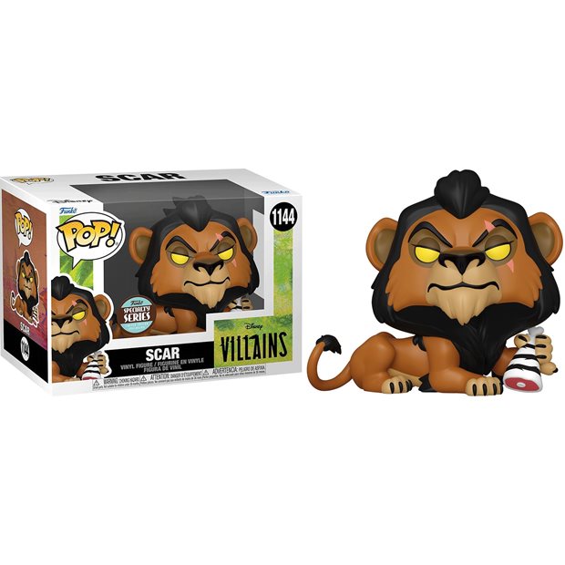 Villains - Lion King: Scar With Meat #1144 (Disney) | Funko Pop! - 069858