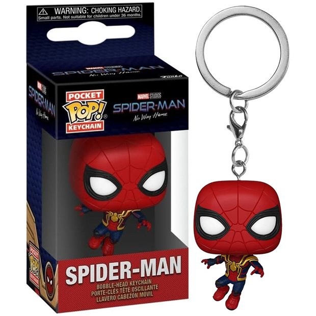 Μπρελόκ Spiderman NWH - Leaping Spiderman (Marvel) | Funko Pop! Keychain - UND67599
