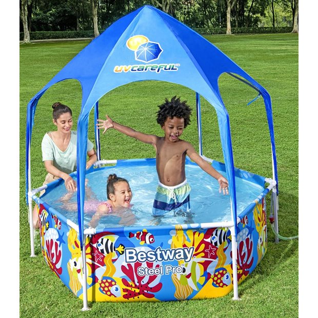 Πισινα Steel Pro Splash In Shade Bestway - 5618T