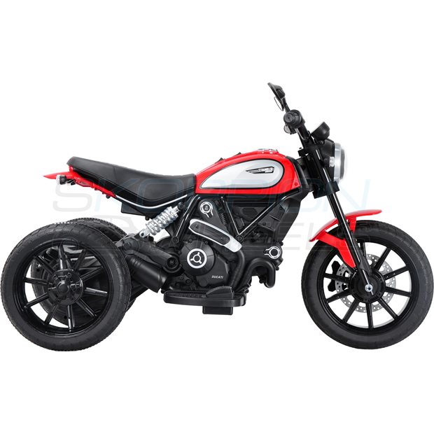 Ηλεκτροκίνητη Μηχανή Ducati Scrambler Original License 12V - Κόκκινη | Skorpion Wheels - 5245093