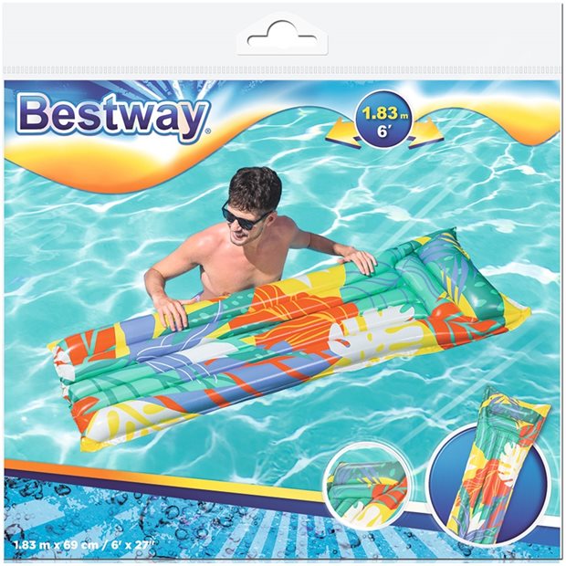 Φουσκωτό Στρώμα Fashion Σε 2 Σχέδια | Bestway - 44033