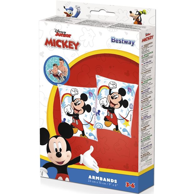 Μπρατσάκια Mickey & Friends - 2 Σχέδια | Bestway - 91002