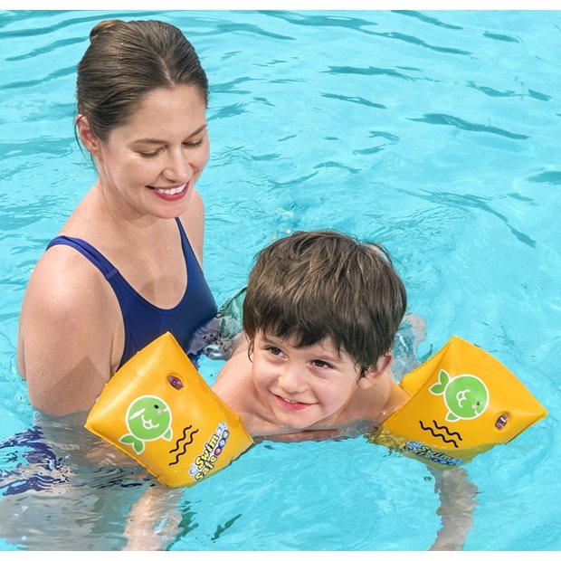 Μπρατσάκια Swim Safe ABC Wonder Splash (S/M) | Bestway - 32033