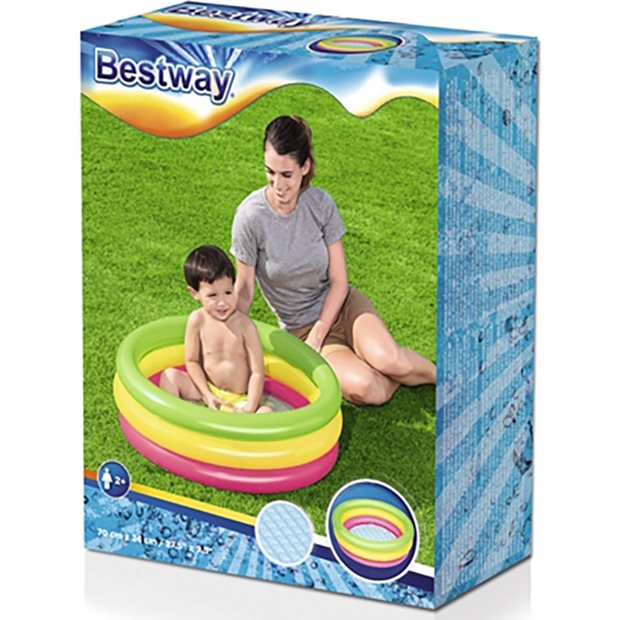 Φουσκωτή Πισίνα Μωρού Swim Squad 70x24cm | Bestway - 51128